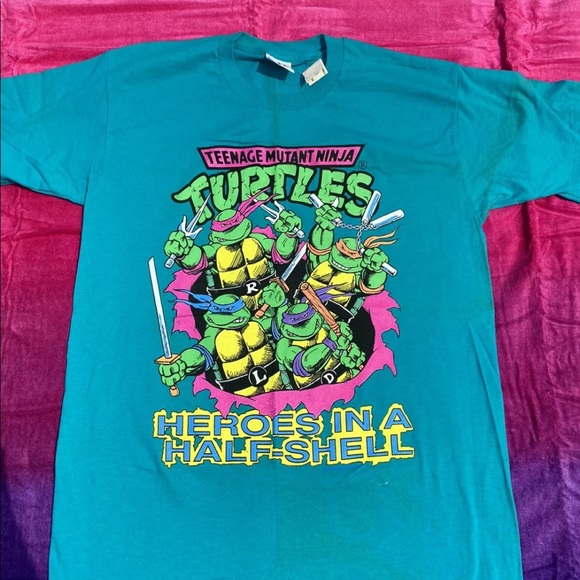 Vintage Teenage Mutant Ninja Turtles Shirt - Picture 1 of 11